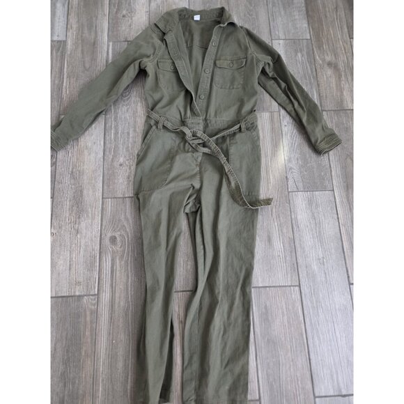Old Navy Utility Jumpsuit Olive Green In Size Smal. VGUC - Picture 1 of 7